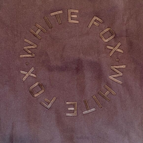 NWT* White Fox Stay Lifted Oversized Sweatshirt in Bitter Chocolate - S/M - Picture 8 of 8
